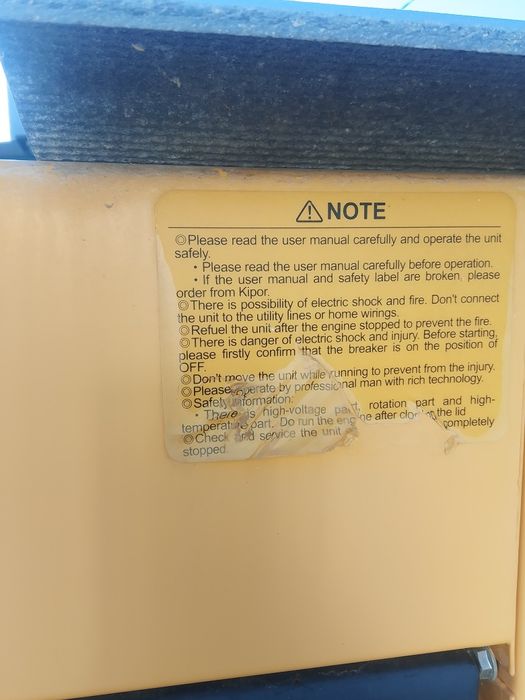 Продам электро генератор дизельный