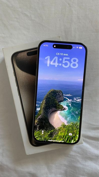 Айфон 15 ПРО с коробкой