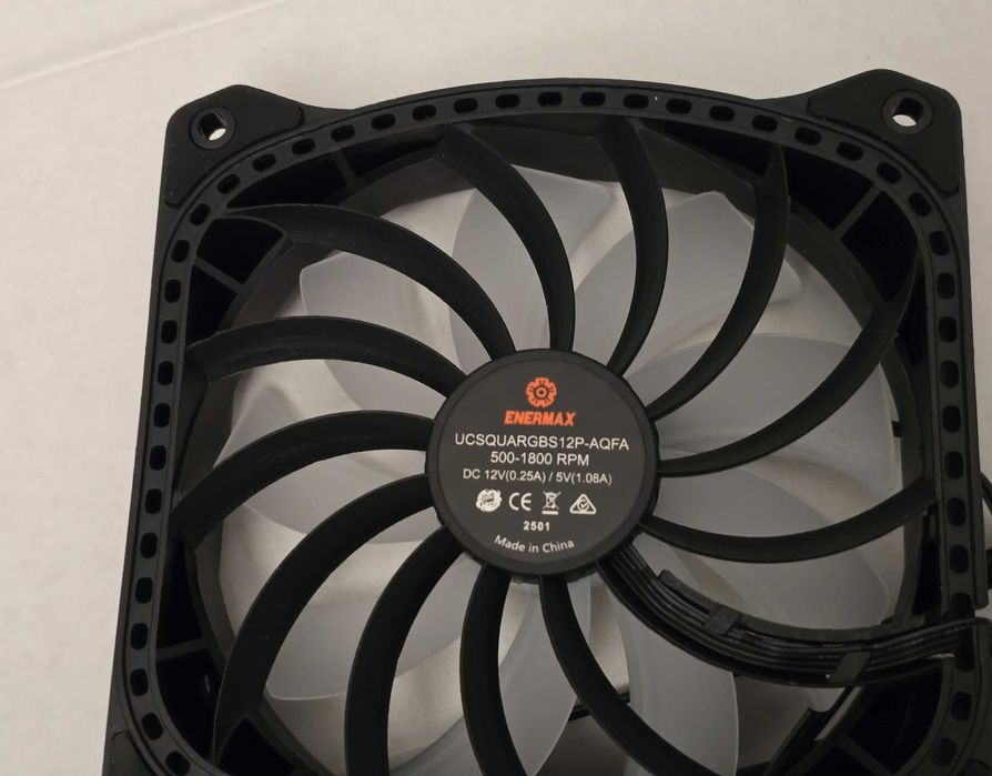 Set 3 ventilatoare PC SquA RGB ADV 120mm ENERMAX