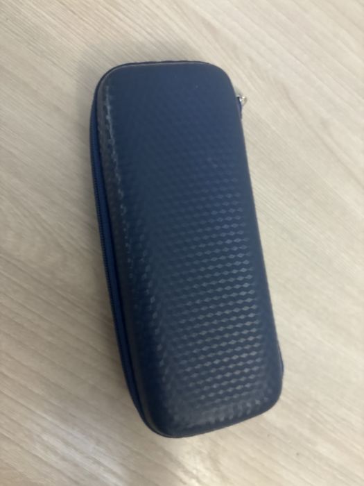 Синий чехол для очков новый