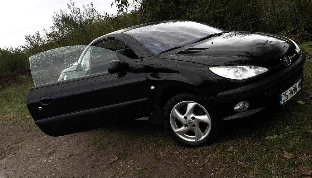 Продавам личния си автумобил Пежо 206cc