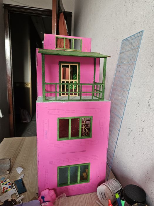 Кукольный домик из фанеры