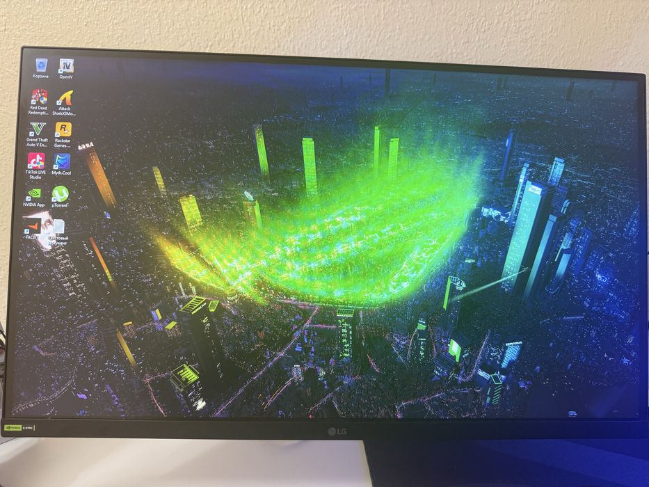 Монитор LG 180 герц 27 размер