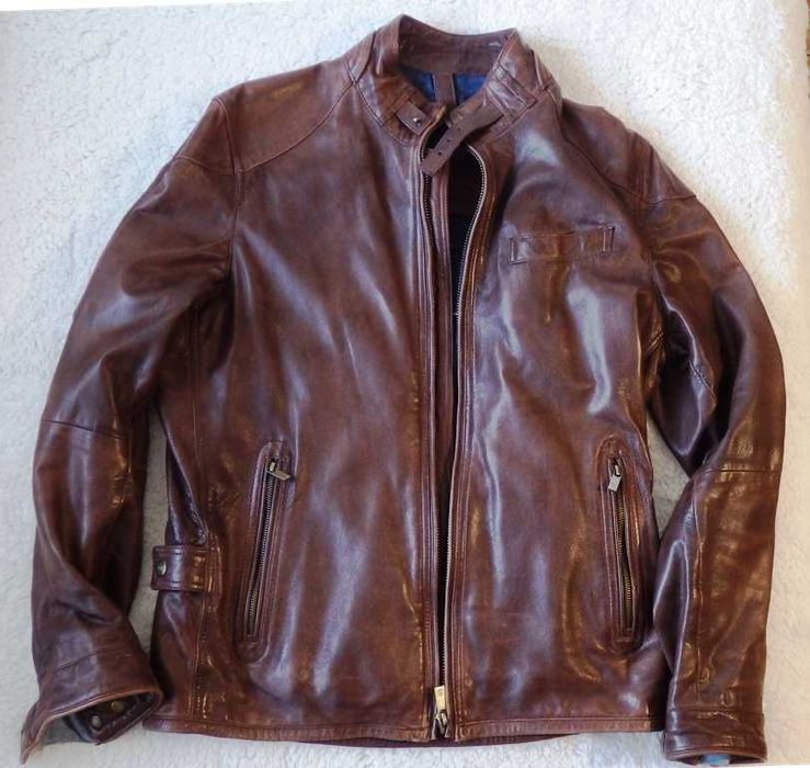 Кожено яке на испанската марка Massimo Dutti