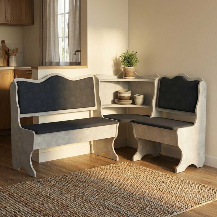 Нов! Кухненски ъгъл Компанит Дакар (светло ателие)