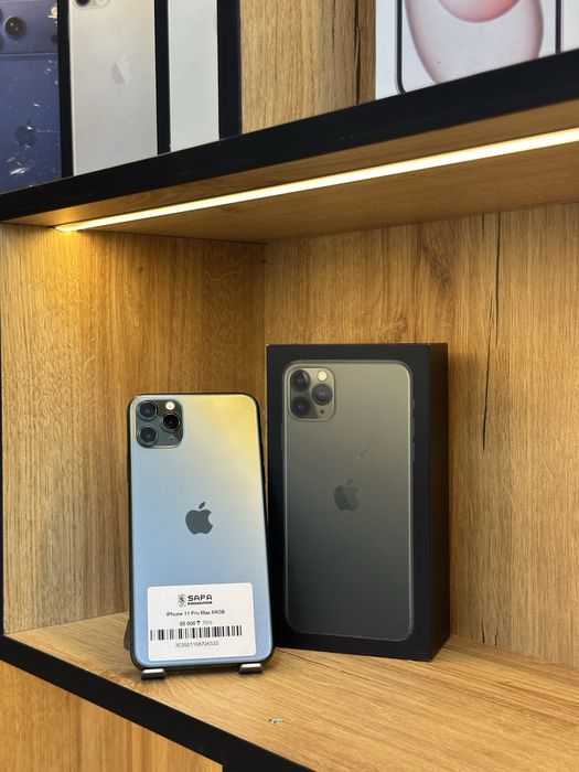 iphone 11 pro max green хороший -)(