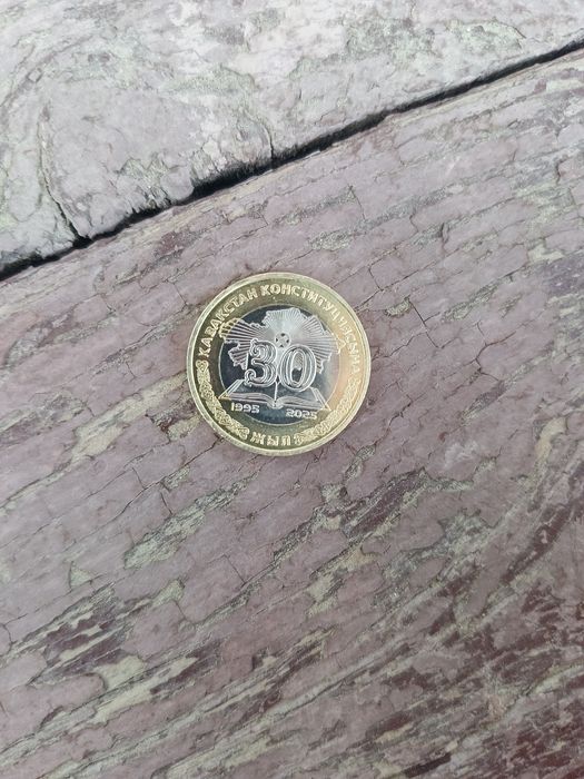 Монета номиналом 100тг