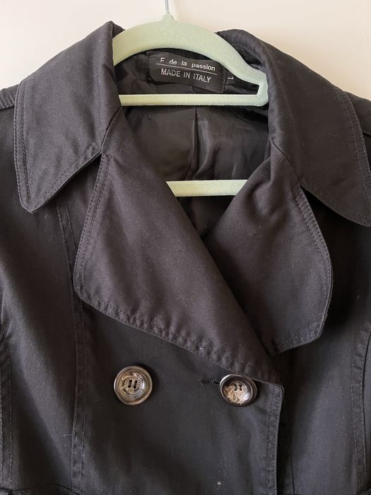 Черен шлифер