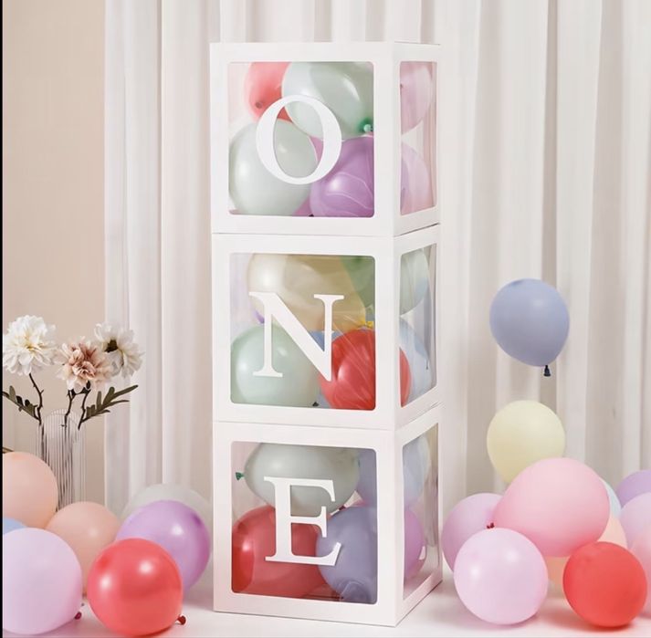 Украса и дрешка за детски рожден ден 1 годинка + подаръци