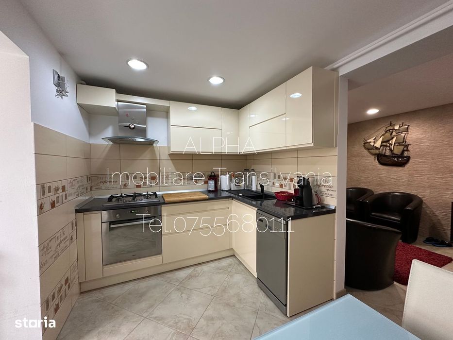 Apartament 3 camere, et.3, finisat ,mobilat, Bradet | Str.Avram Iancu