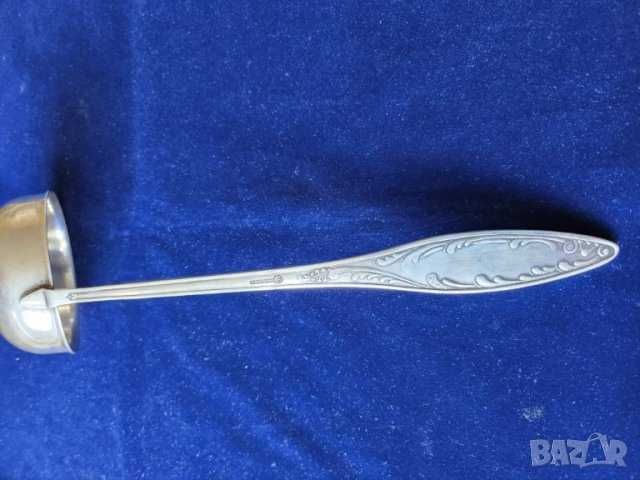 кристална ваза и прибори мод. Classic - посребрен мелхиор, руски