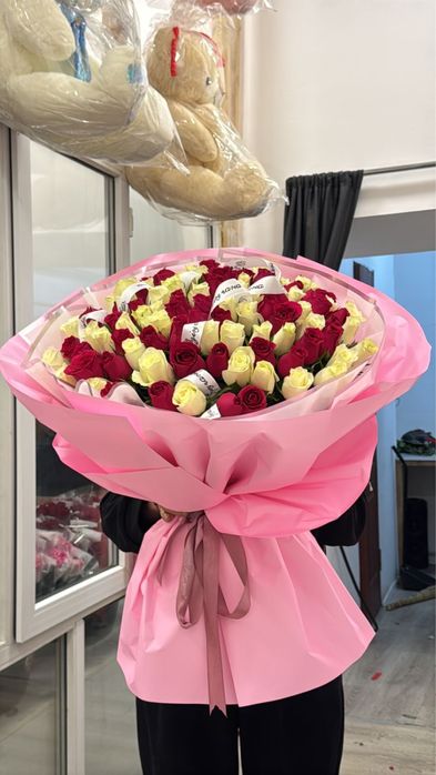 101 роза 24990тг