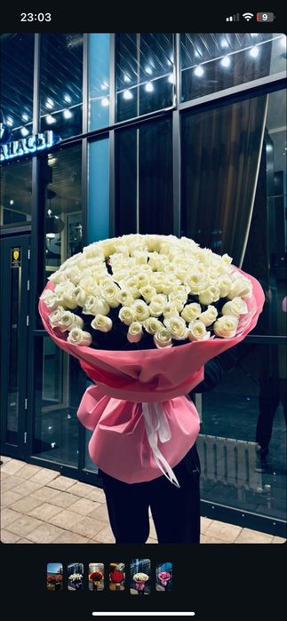 Букет Роза 101 шт