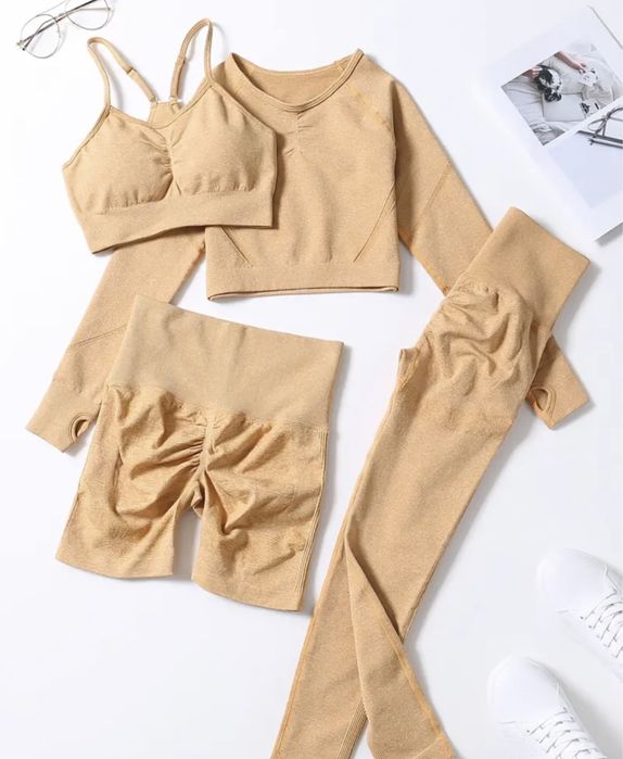 Set sport colanti bustiera bluza