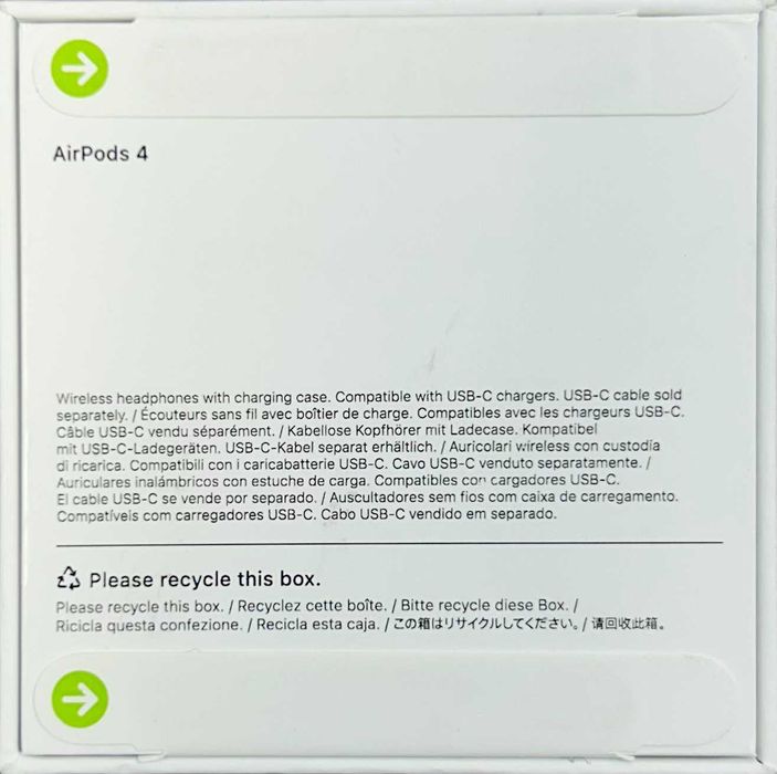 Casti APPLE AIRPODS 4 [#16957#]