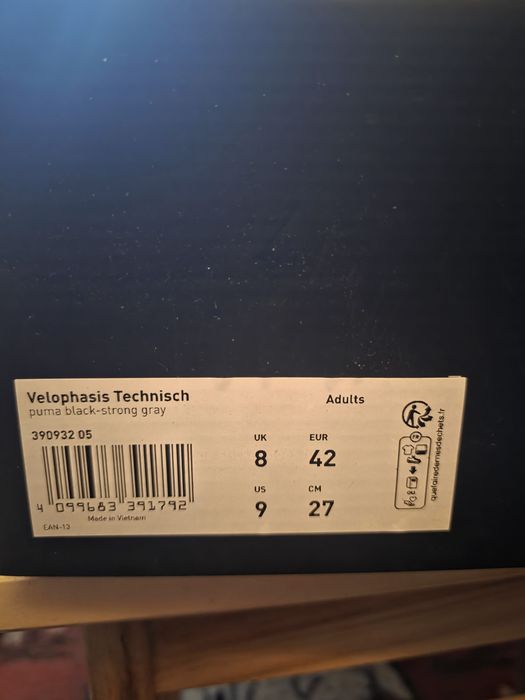 Puma Velophasis Technisch