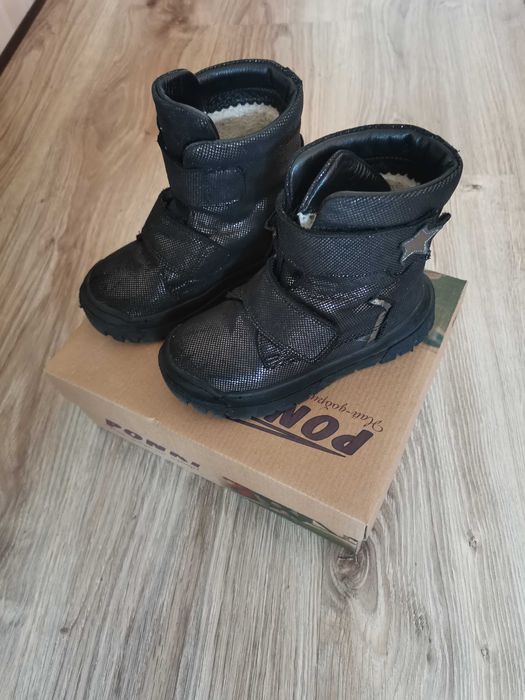 Детски ботуши Понки Ponki #27 ест кожа