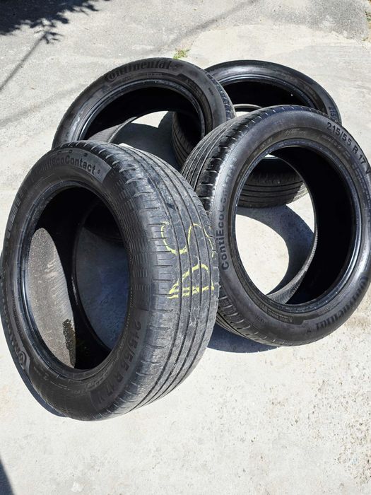 Vand set 4 cauciucuri SUV mic vara ContiEcoContact 5  - 215 55 17