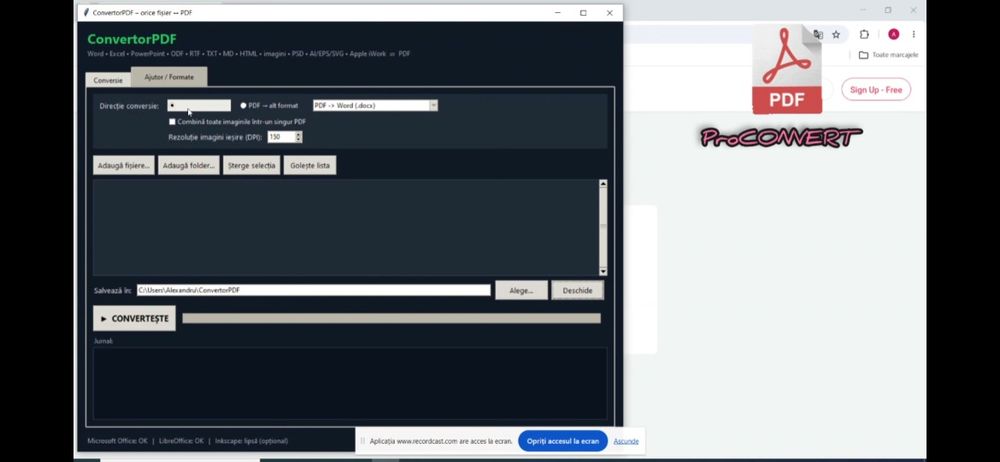 ConvertorPDF – software de conversie documente | 18 lei, plată unică