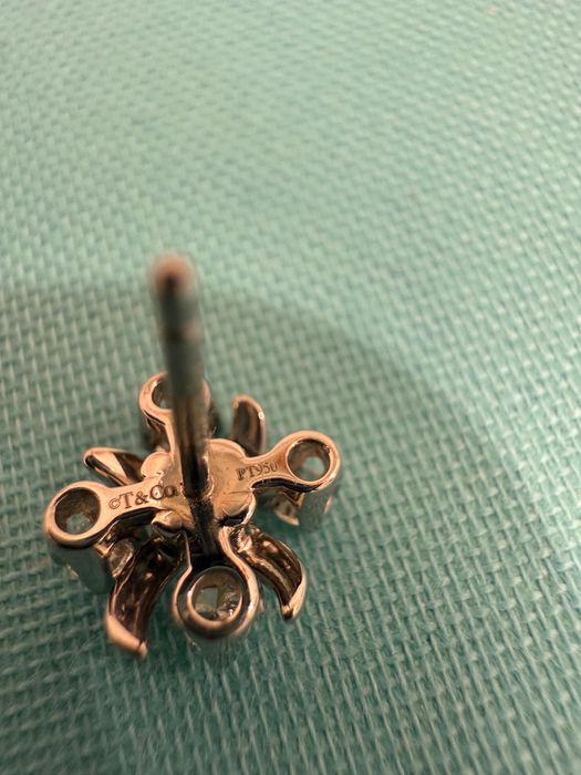 Серьги 0.29ct Tiffany Co Lynn оригинал