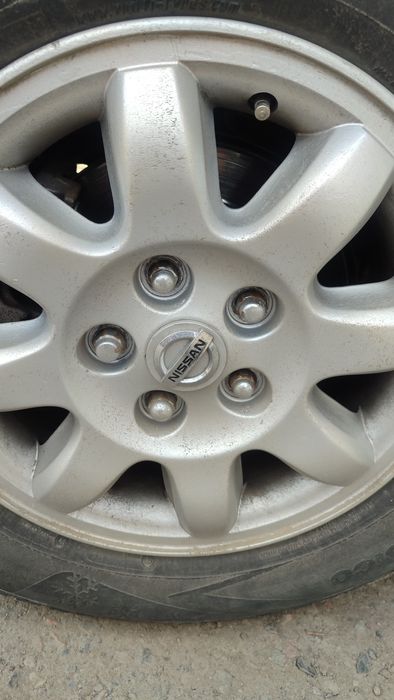 Ниссан диски с резиной