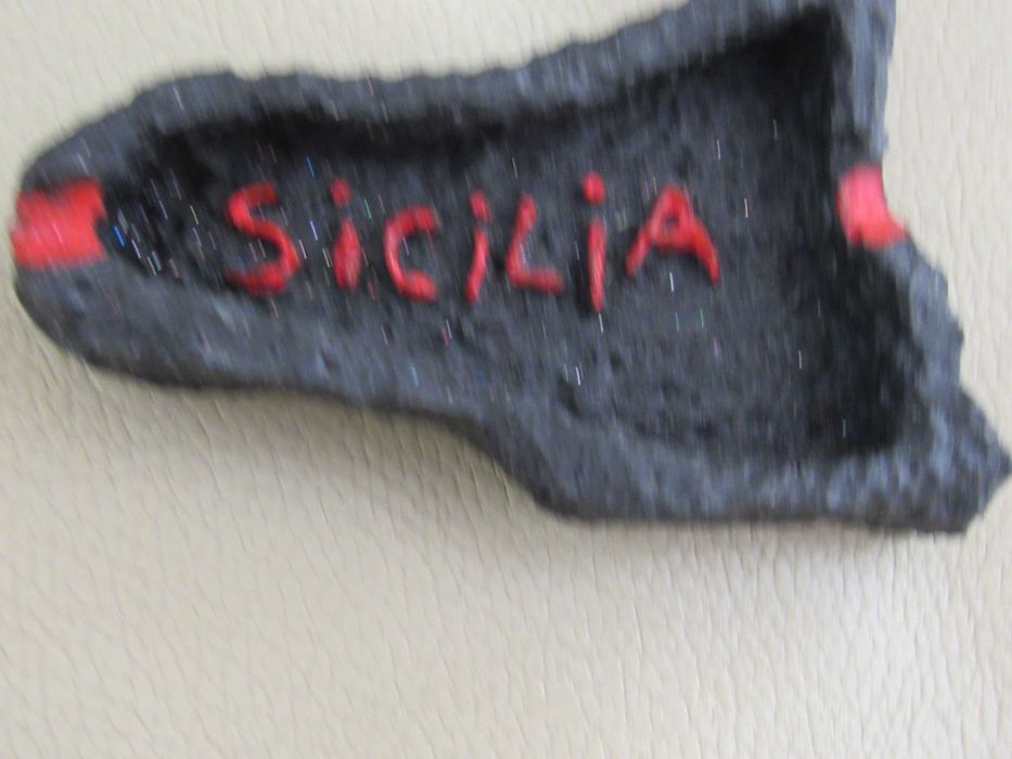 Пепелник от лава от вулкана Етна, Сицилия, Италия