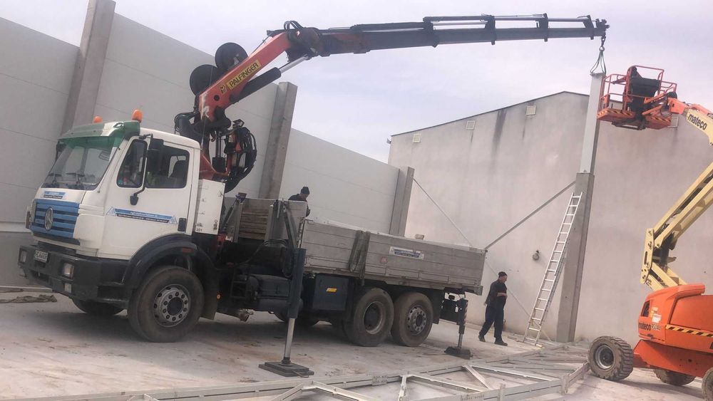 Inchiriere Macara HATEG  ,camion cu macara ,trailer , ROLE