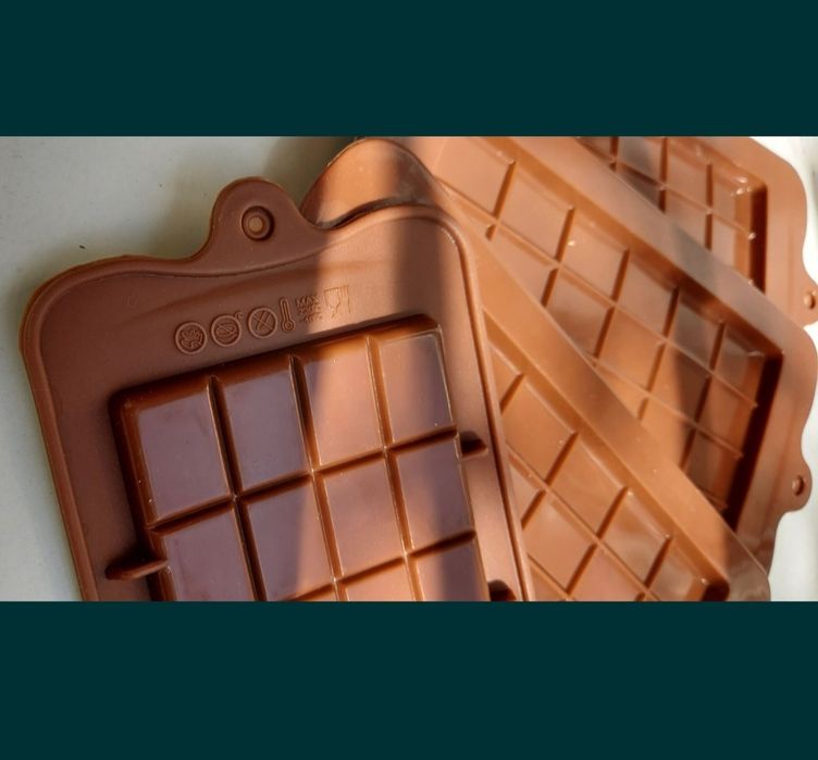Силиконовые формы для плиток шоколада
