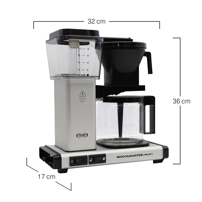 Filtru de cafea  Moccamaster KBG Select 1.25L