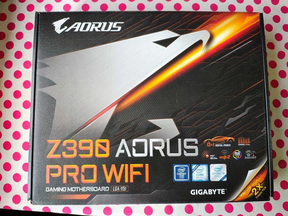 Placa de baza Gigabyte Z390 Aorus PRO WIFI Sk 1151 v2.