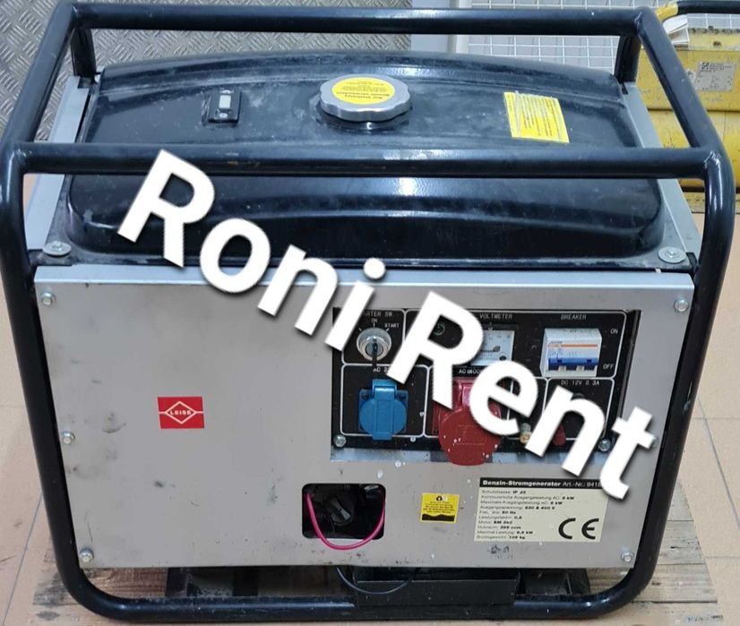 Под Наем!Генератор комбиниран 6 kw 230v-400v
