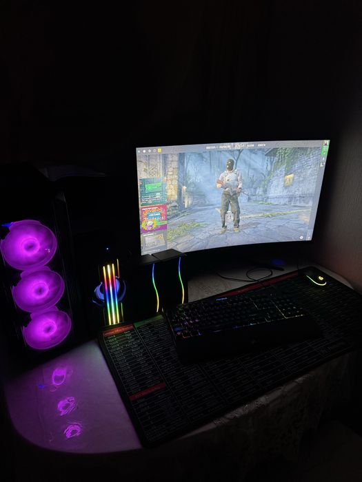 Компьтер игровой в новом комплекте