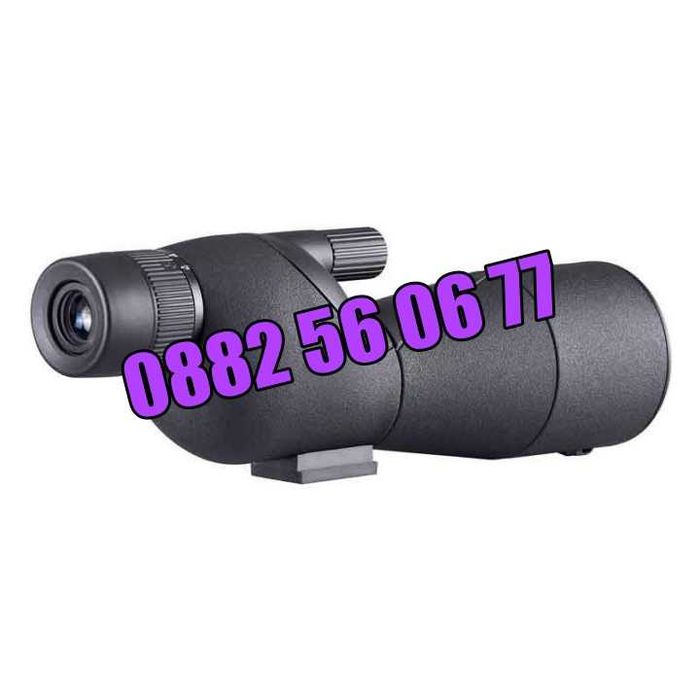 Далекоглед 25-75x60, монокъл, телескоп с трипод, стойка за телефон