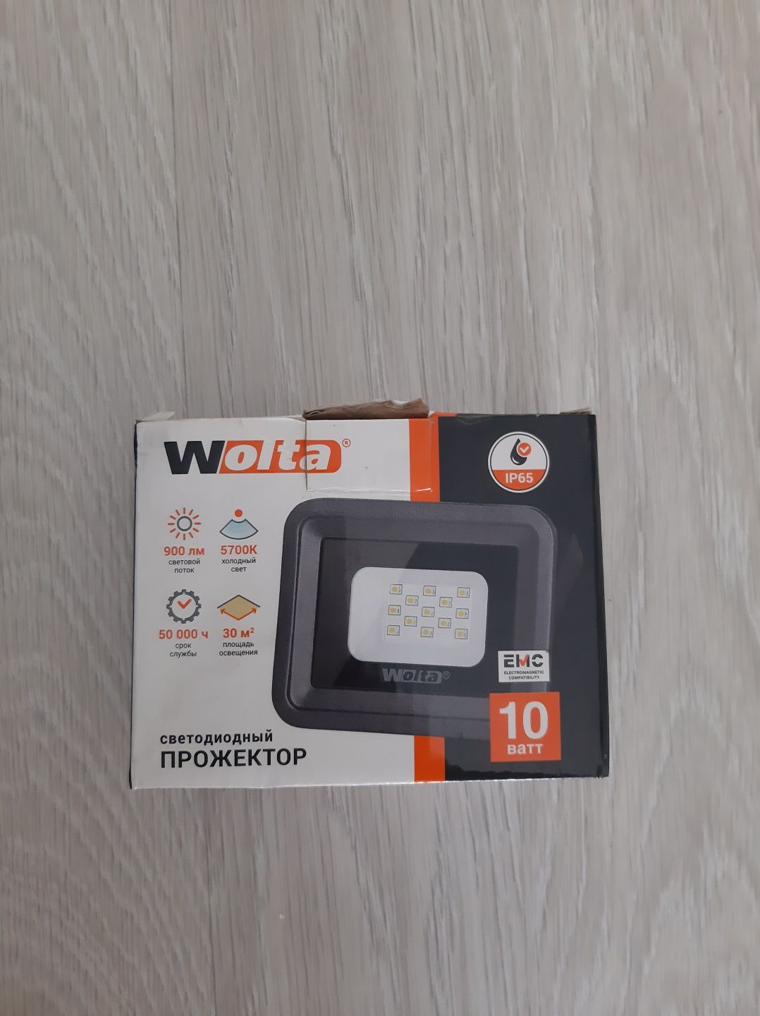 Продам светодиодный прожектор Wolta 10 watt: 3 000 тг. - Светильники ...