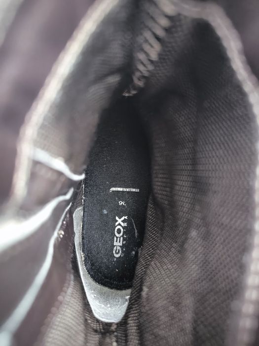 Ghete dama Geox piele întoarsă 36