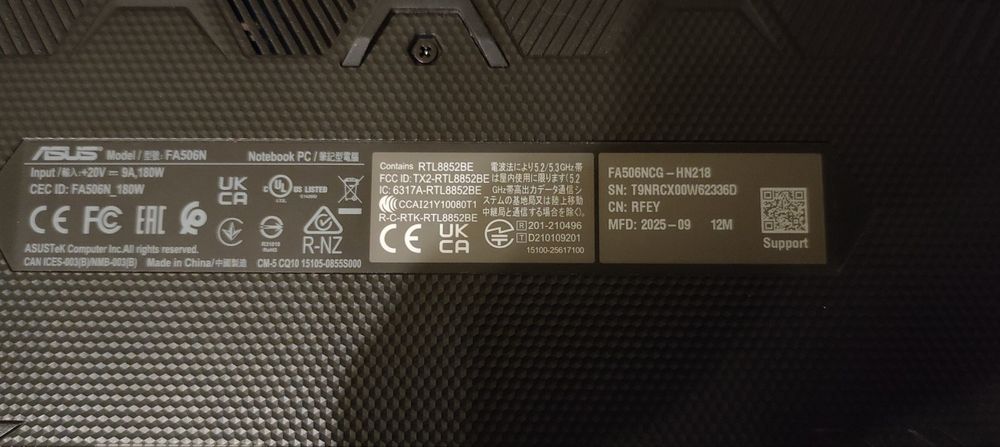 Ноутбук Asus fa506n в идеальном состояние