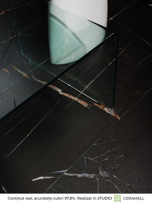 Gresie 8026 60x120 Black Gliter