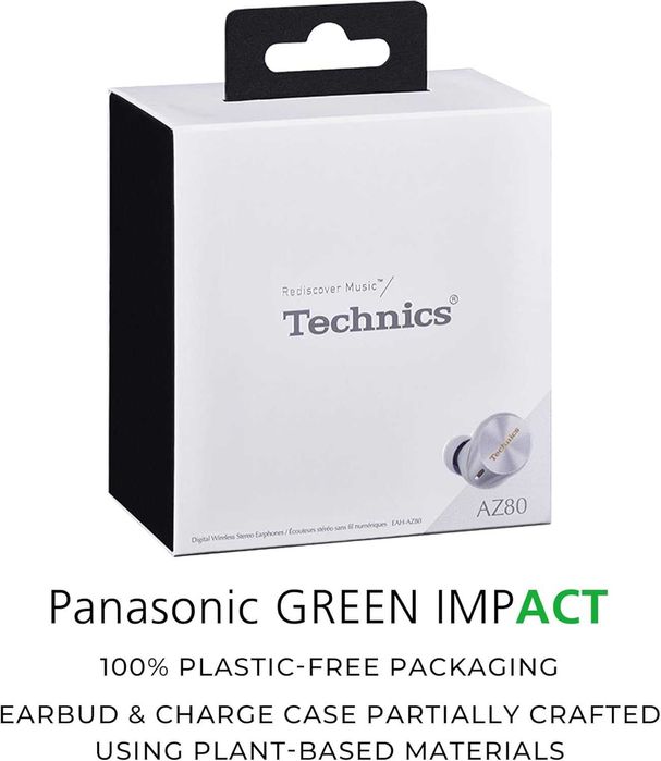 Слушалки Technics EAH-AZ80 Bluetooth ANC Silver