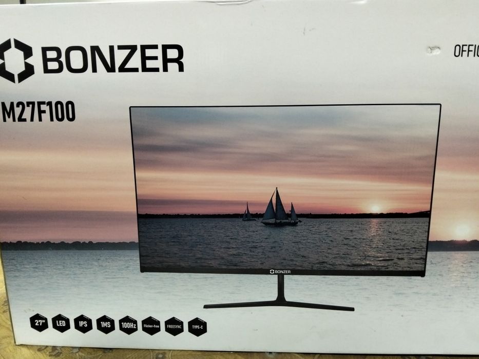 Bonzer 27 flat IPS yangidek 100hz