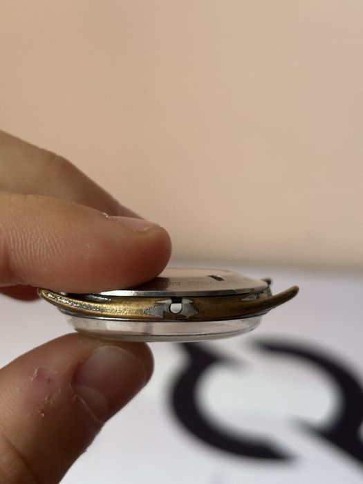 Carcasa si cadran mecanism Atlantic UNITAS 6300N 21 rubine