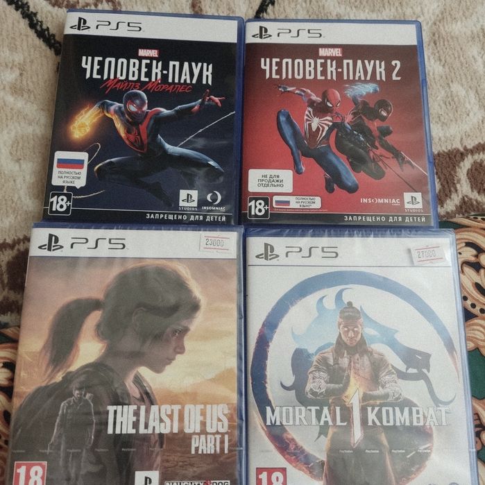 Обменяю/Продам Playstation 5 с дисками и 2 джойстиками на Meta Quest 3