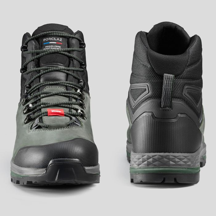 Bocanci Înalți Lați din piele - produs resigilat Decathlon