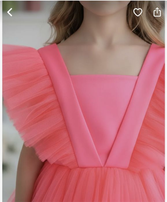 Платье нарядное 122