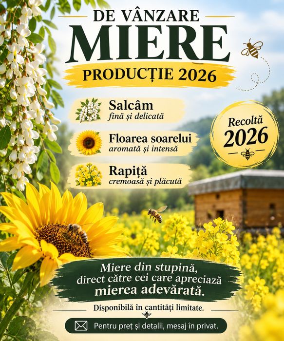 Miere naturala 2026