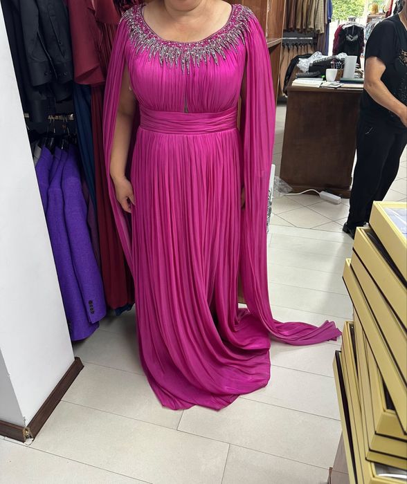 Rochie burgundia