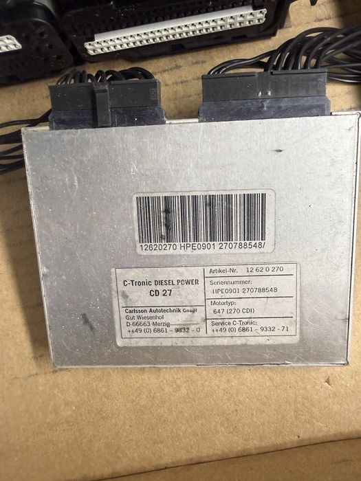 Чип тунинг за мерцедес 2.7CDI