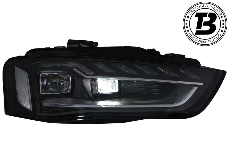 Faruri LED compatibile cu Audi A4 B8.5 Facelift B9.5 Design