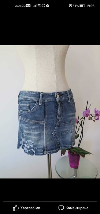 Нова дънкова пола Replay