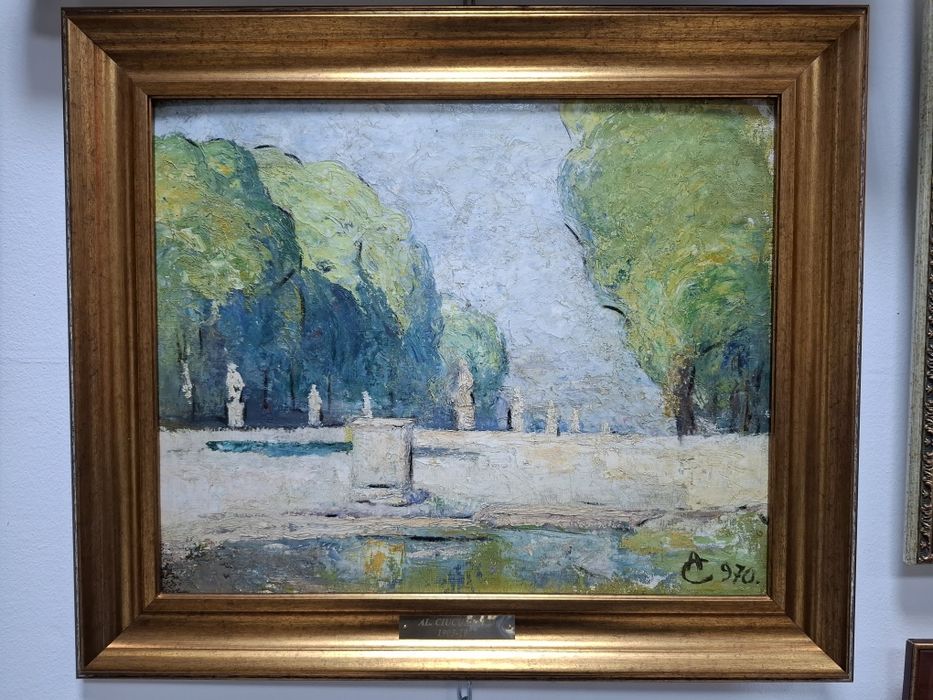 Tablou ulei pe panza caserata A.Ciucurencu