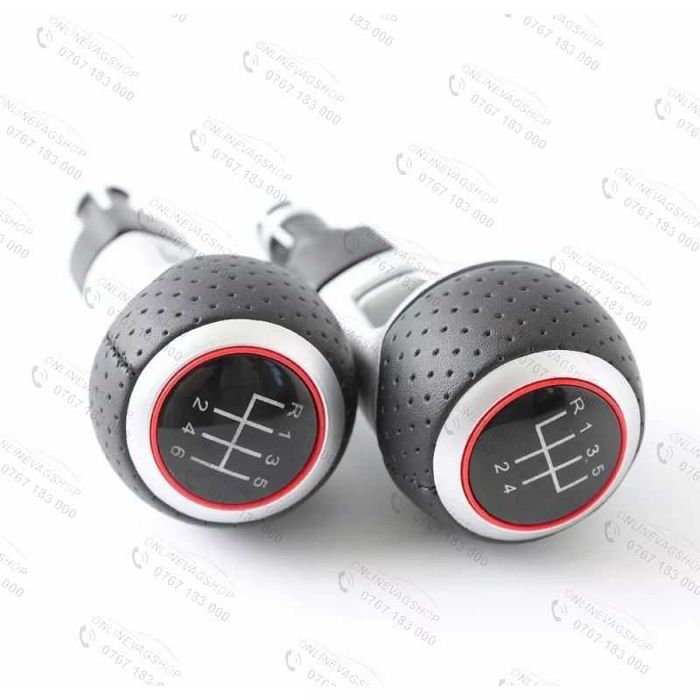 Nuca schimbator S line piele perforata Audi A3,A4 B6,B7,B8,A5,A6,Q5,TT